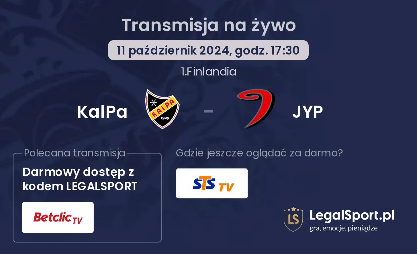 KalPa - JYP transmisja na żywo