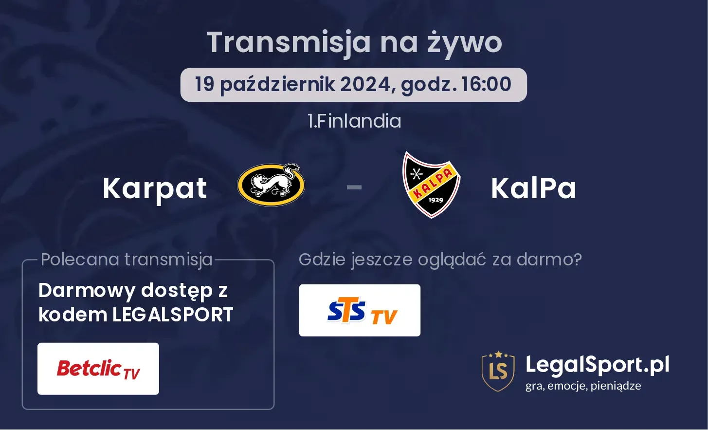 Karpat - KalPa transmisja na żywo