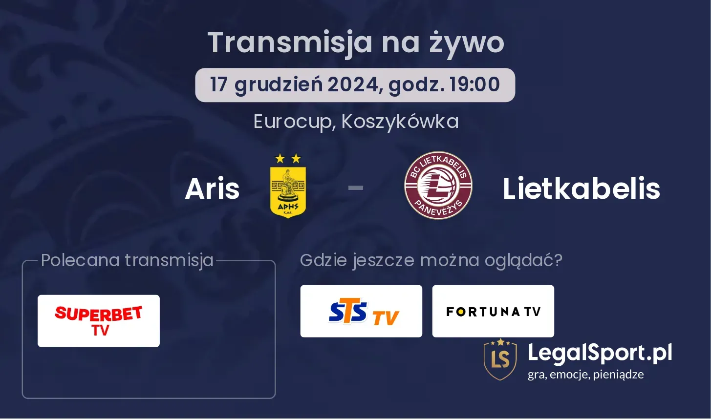 Aris - Lietkabelis gdzie oglądać?