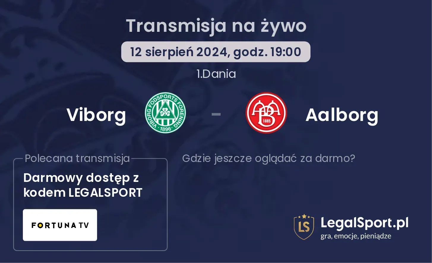 Viborg - Aalborg transmisja na żywo