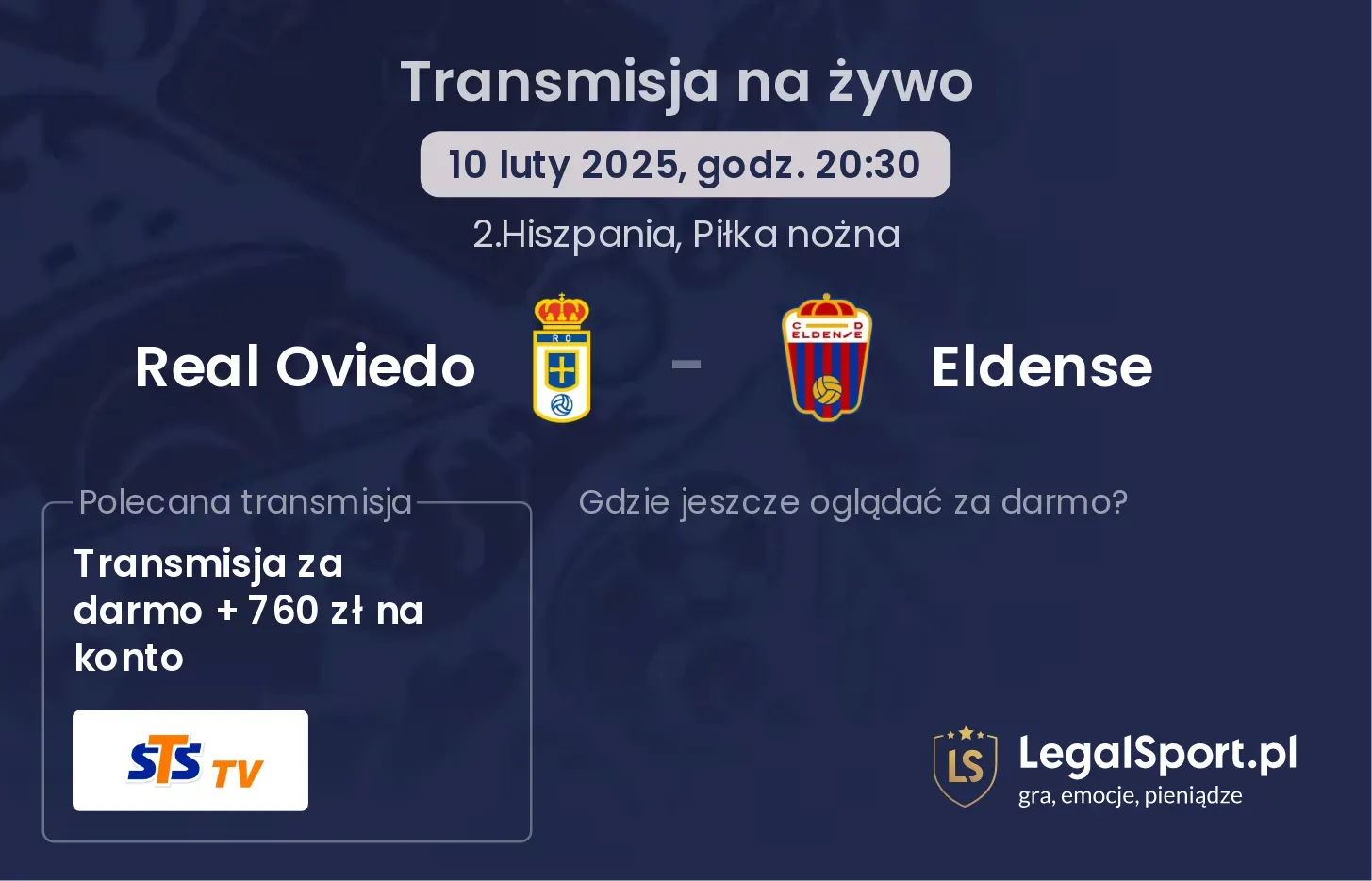 Eldense - Real Oviedo gdzie oglądać? 21.09, godz. 18:30