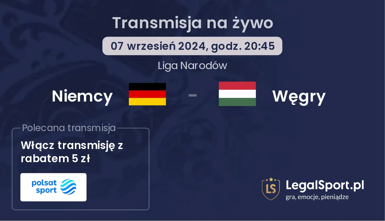 Niemcy - Węgry transmisja na żywo