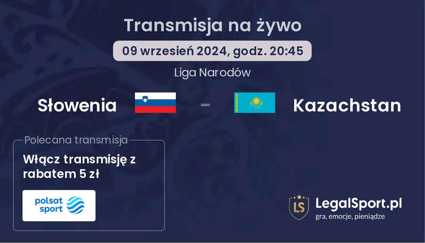 Słowenia - Kazachstan transmisja na żywo