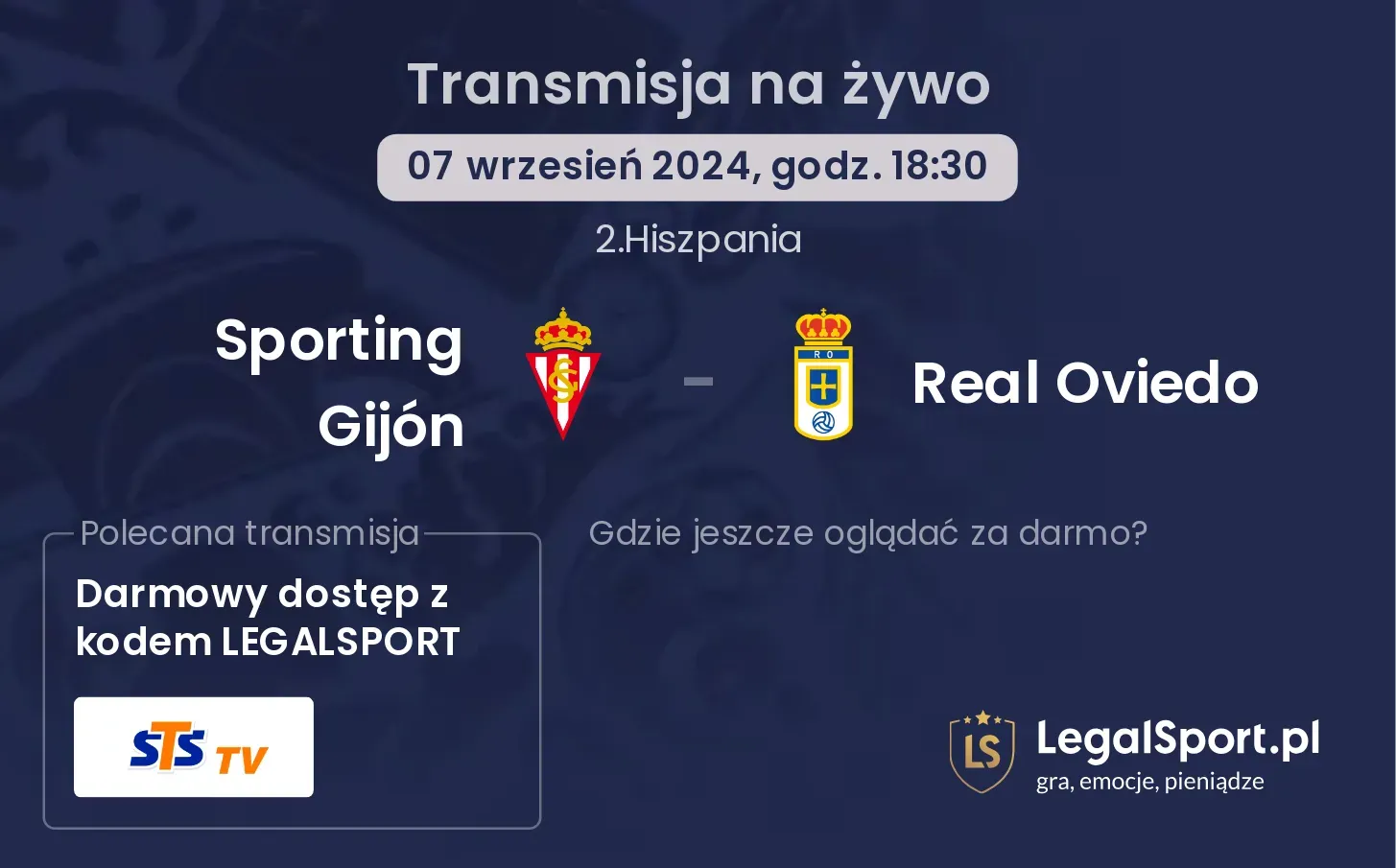 Sporting Gijón - Real Oviedo transmisja na żywo