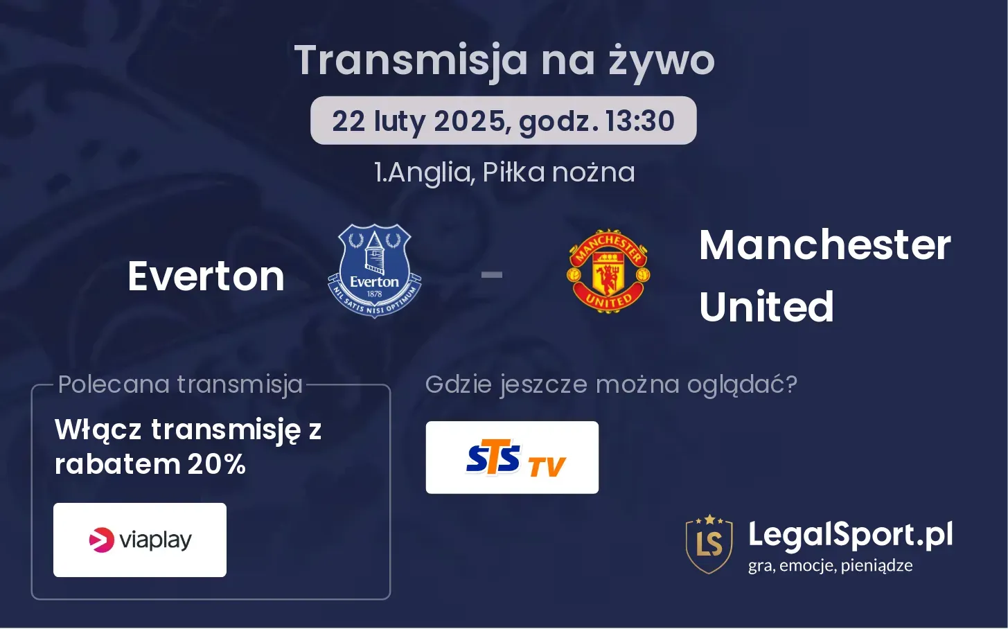 Everton - Manchester United gdzie oglądać?