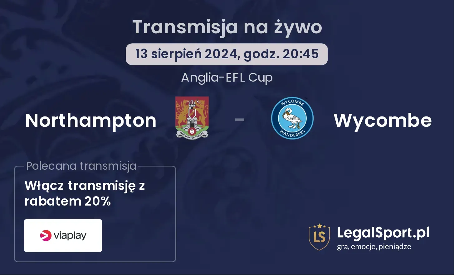 Northampton - Wycombe transmisja na żywo