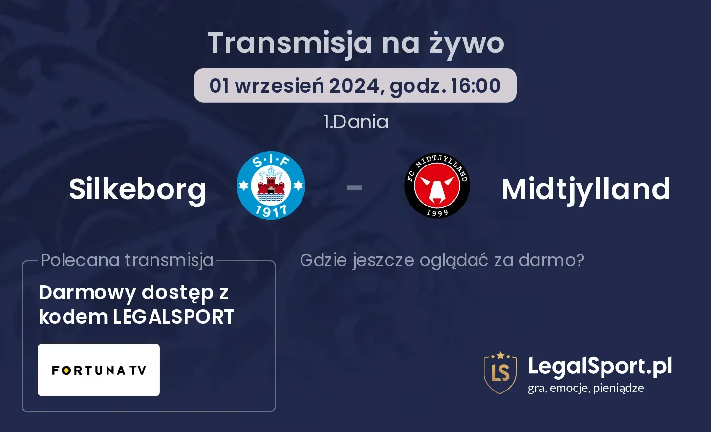 Silkeborg - Midtjylland transmisja na żywo