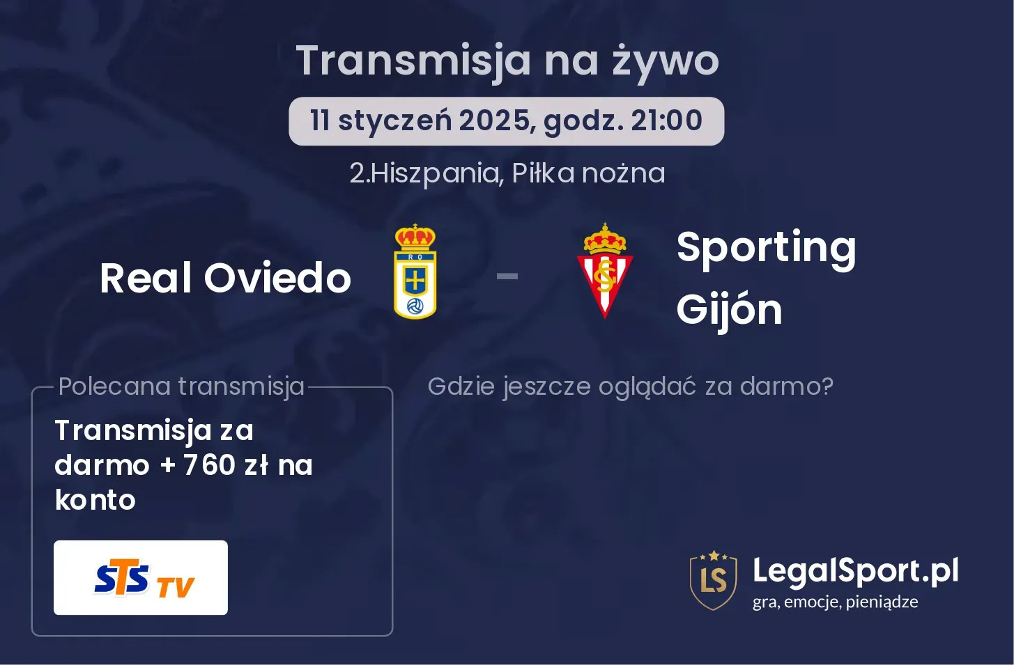 Sporting Gijón - Real Oviedo transmisja na żywo