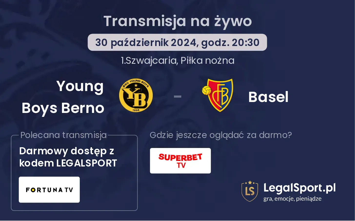 Young Boys Berno - Basel transmisja na żywo