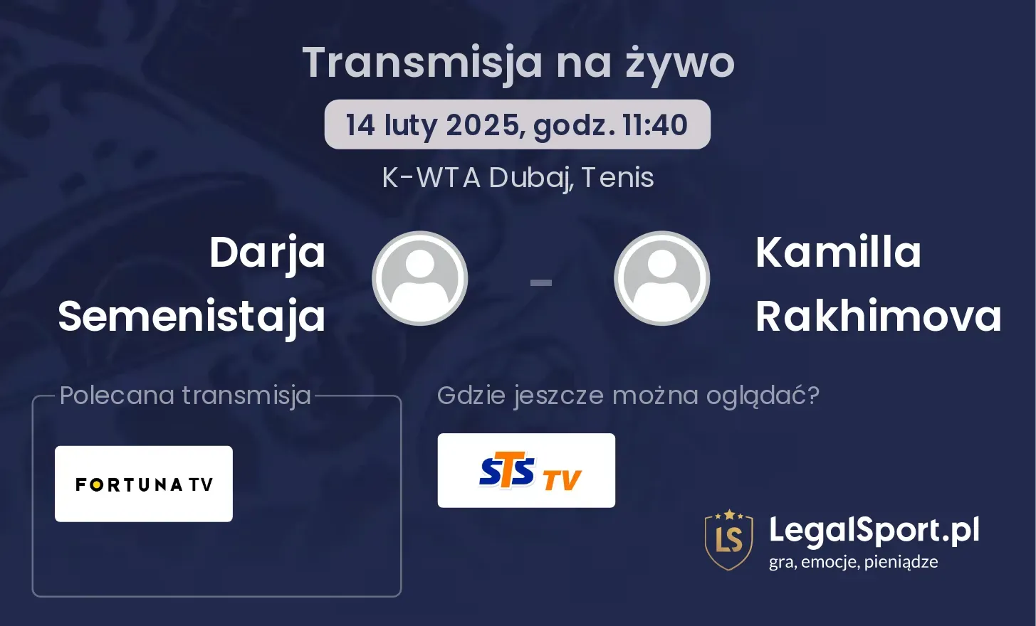 Darja Semenistaja - Kamilla Rakhimova gdzie oglądać?