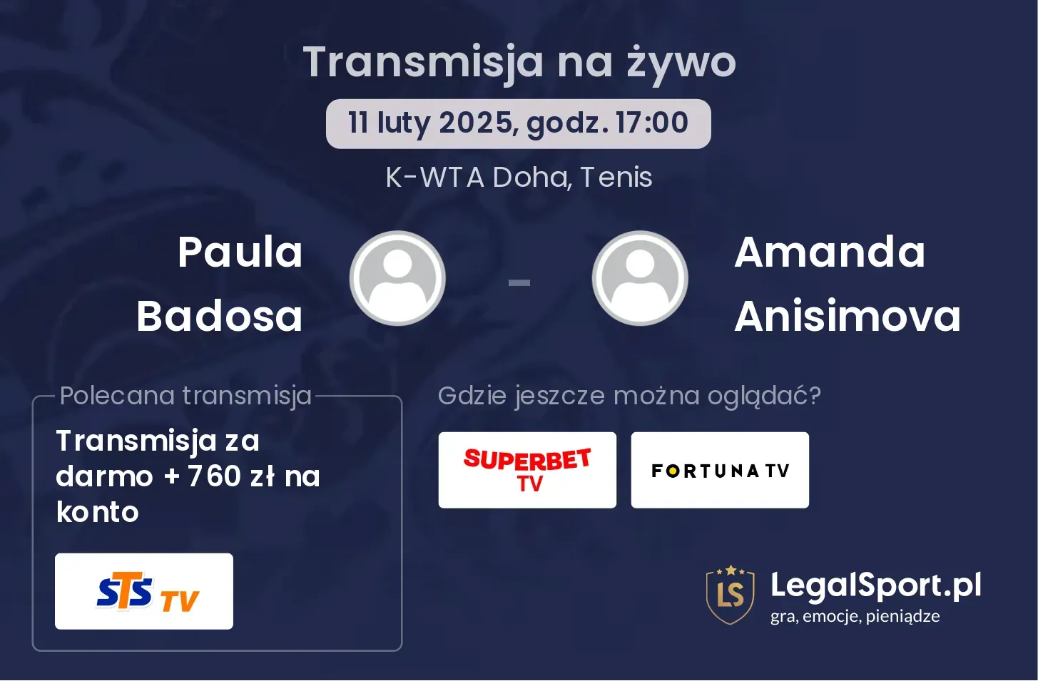 Paula Badosa - Amanda Anisimova transmisja na żywo