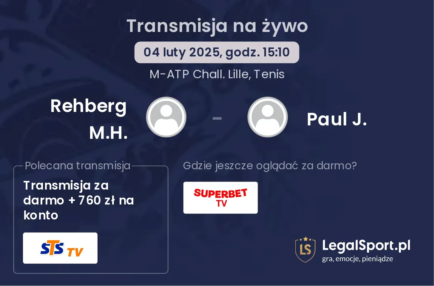 Rehberg M.H. - Paul J. gdzie oglądać?