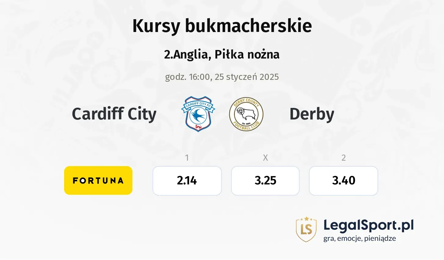 Cardiff City - Derby promocje bonusy na mecz