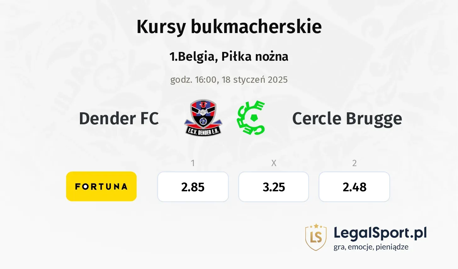 Dender FC - Cercle Brugge promocje bonusy na mecz