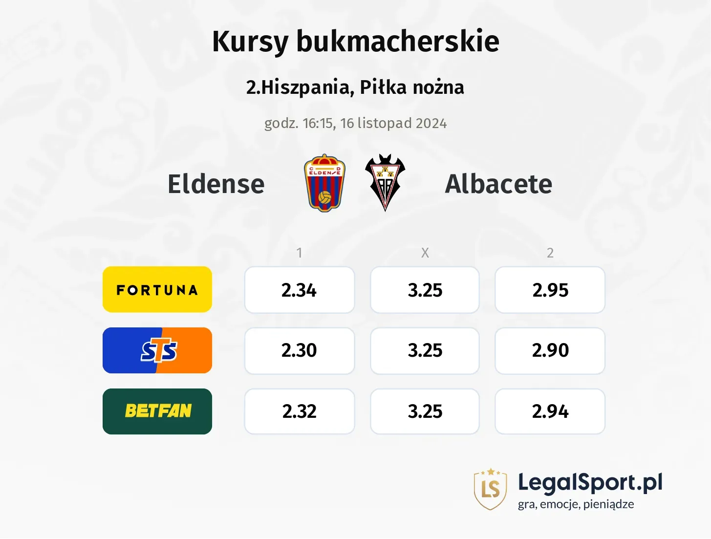 Eldense - Albacete promocje bonusy na mecz