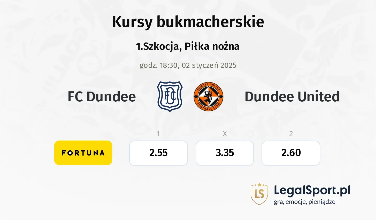 FC Dundee - Dundee United promocje bonusy na mecz