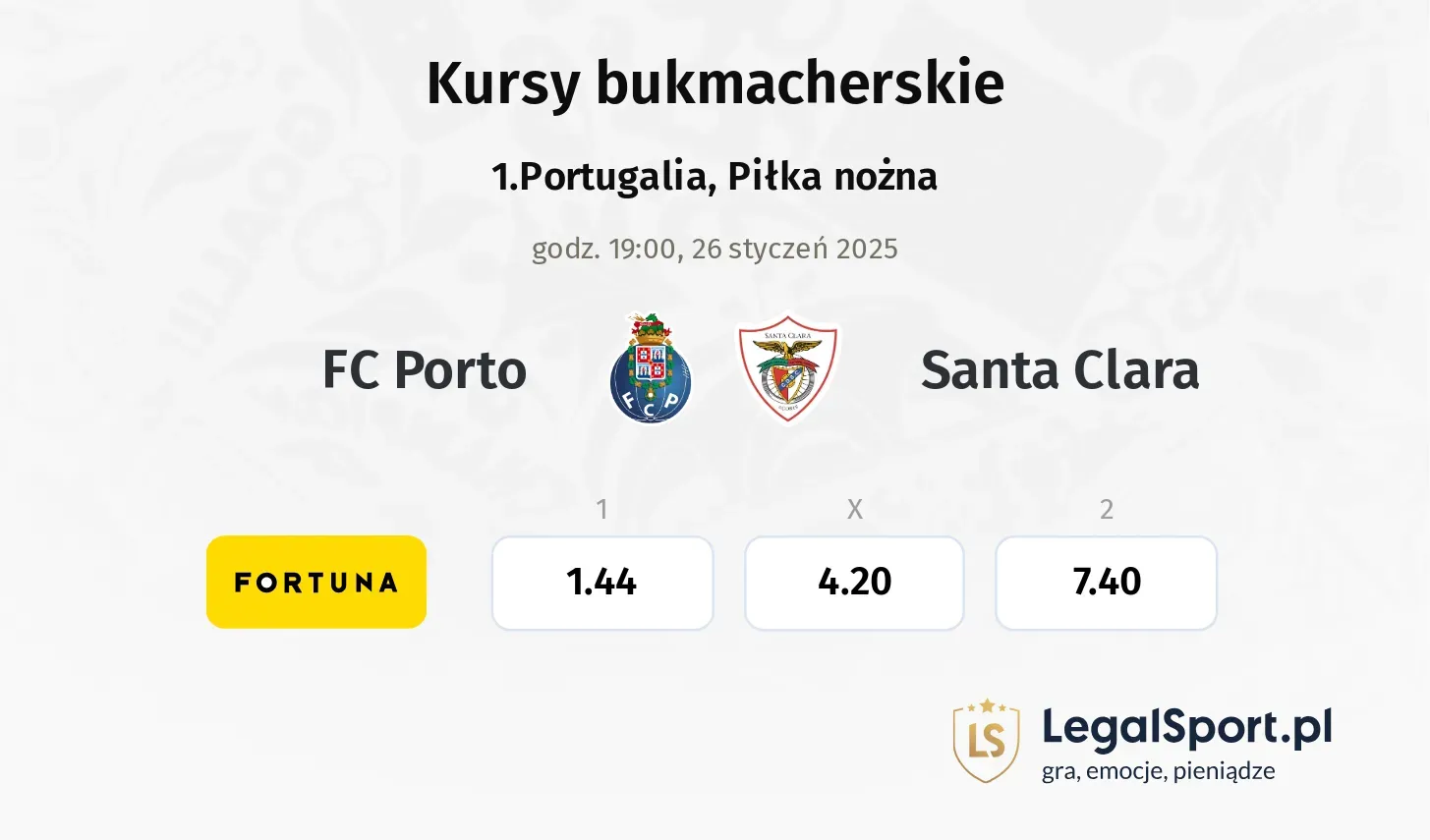 FC Porto - Santa Clara promocje bonusy na mecz