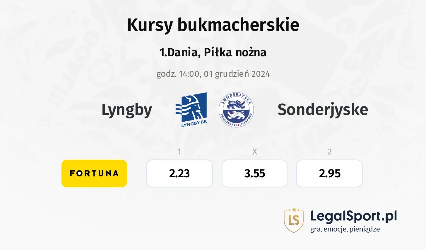 Lyngby - Sonderjyske promocje bonusy na mecz