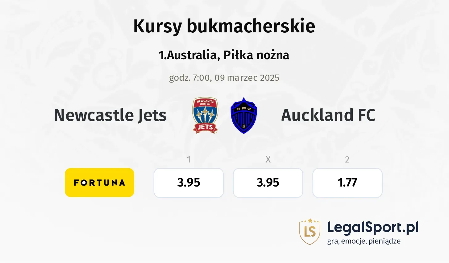 Newcastle Jets - Auckland FC promocje bonusy na mecz