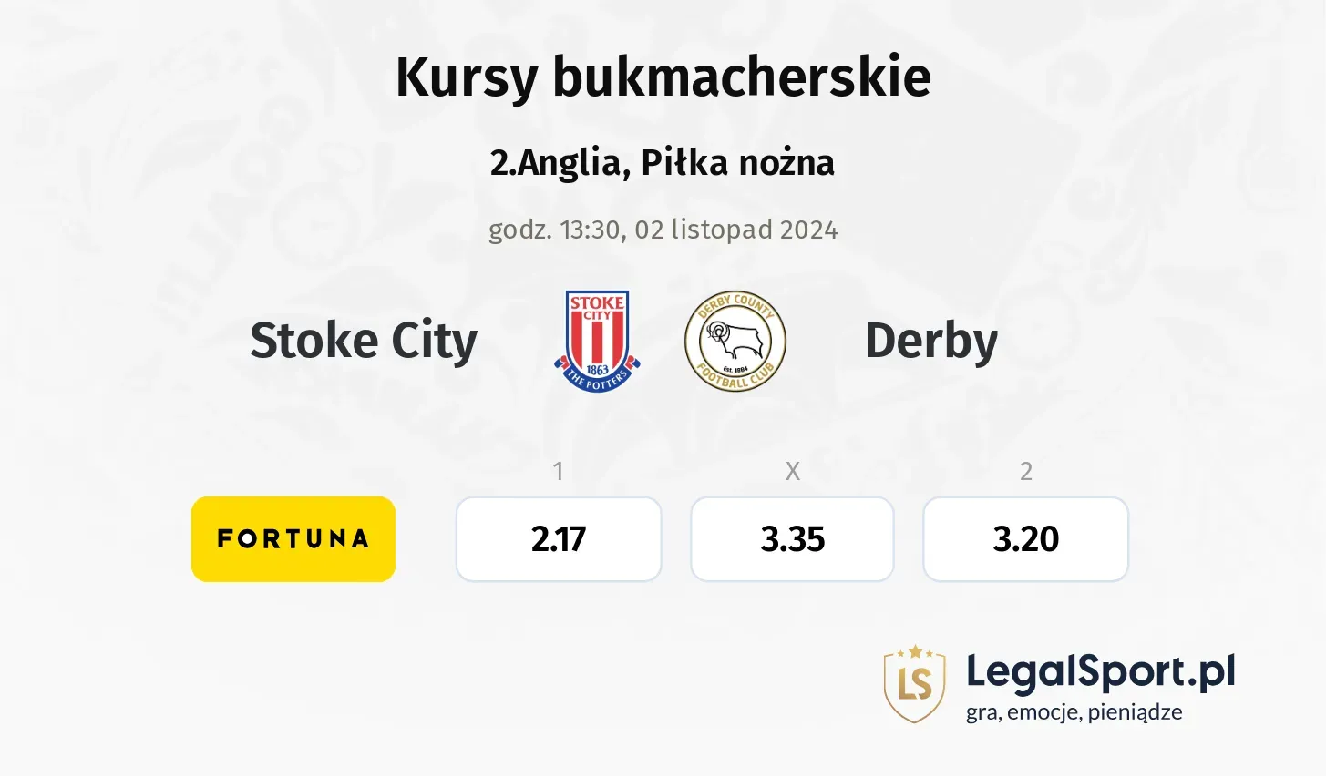 Stoke City - Derby promocje bonusy na mecz