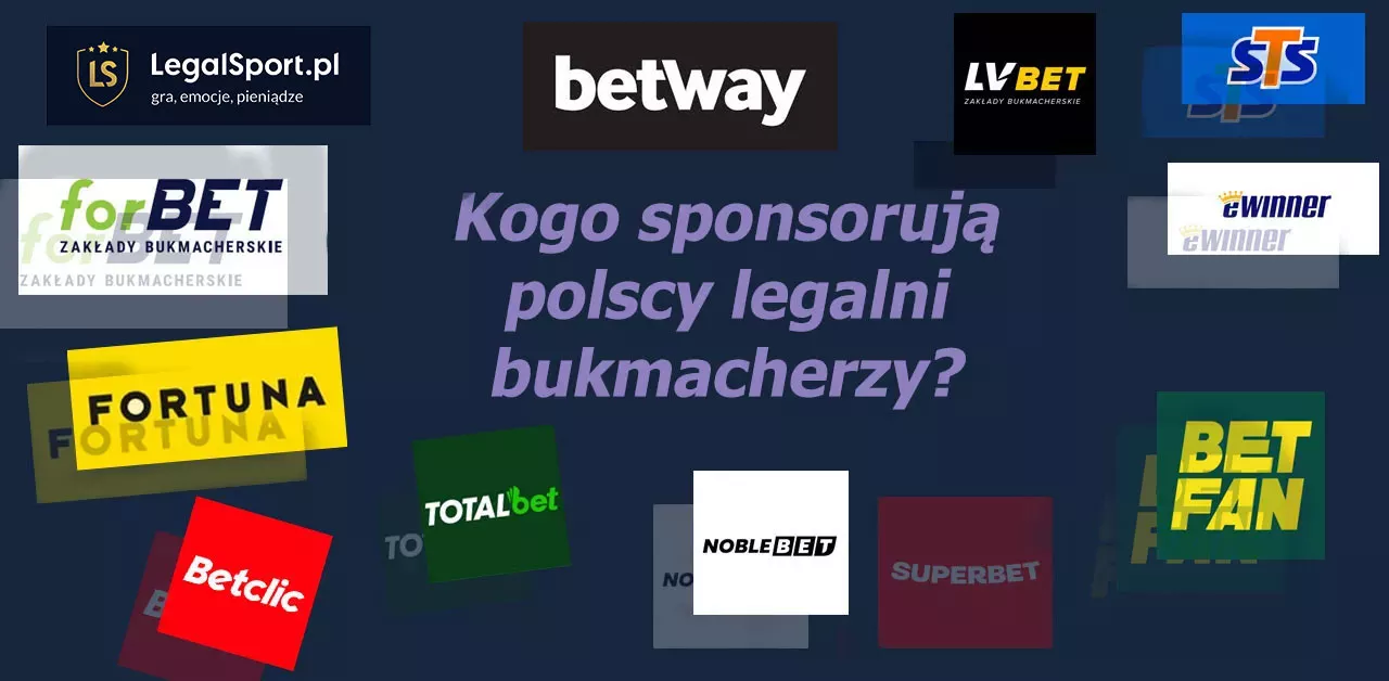 Kogo sponsorują legalne buki internetowe