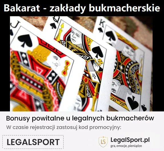 Bakarat - zakłady bukmacherskie