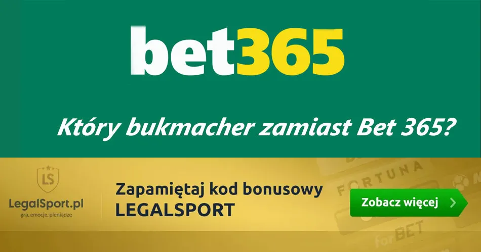 Bukmacher podobny do BET365