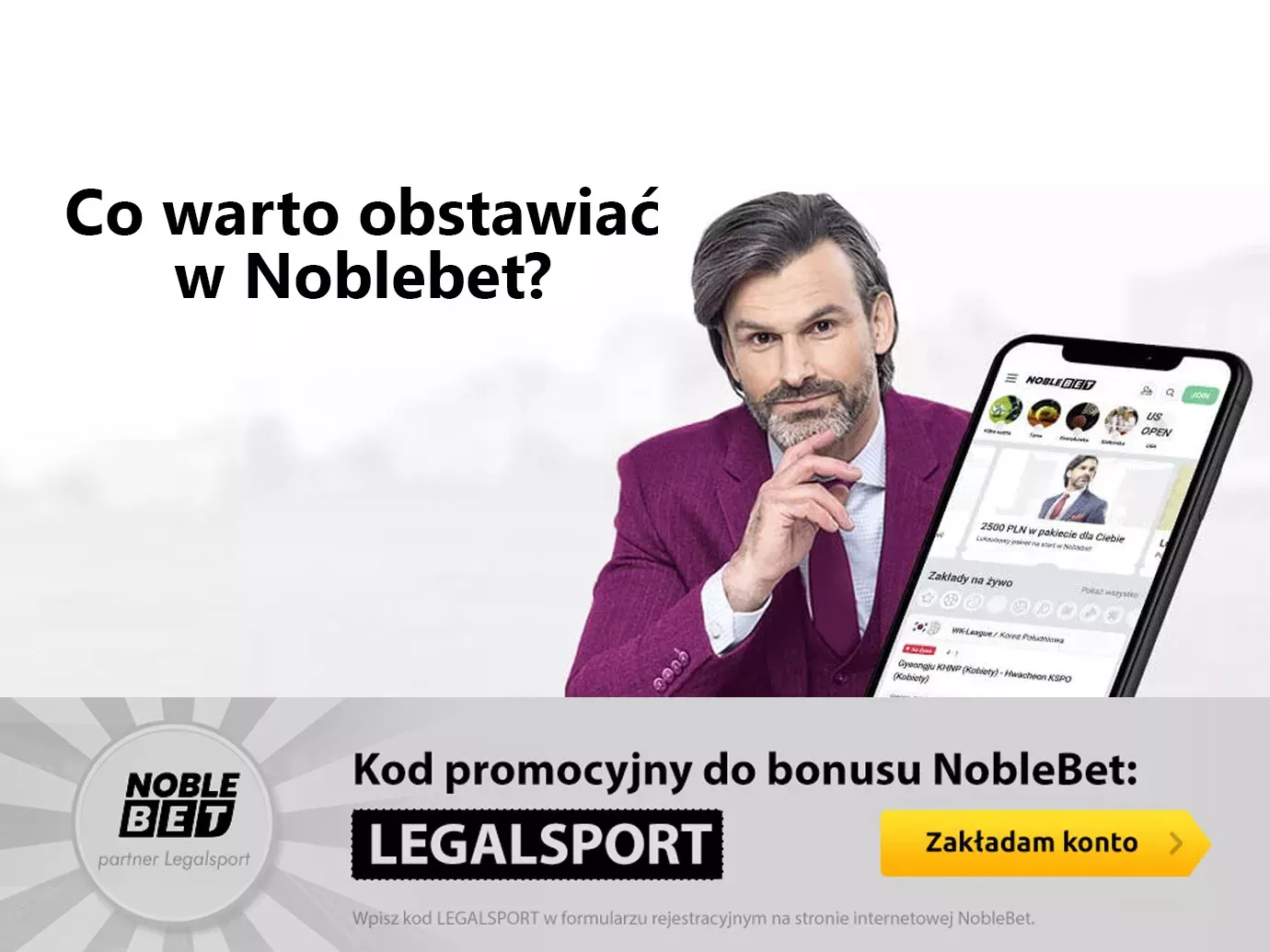 Zakłady Bukmacherskie Noblebet - co warto obstawiać na kuponach online.
