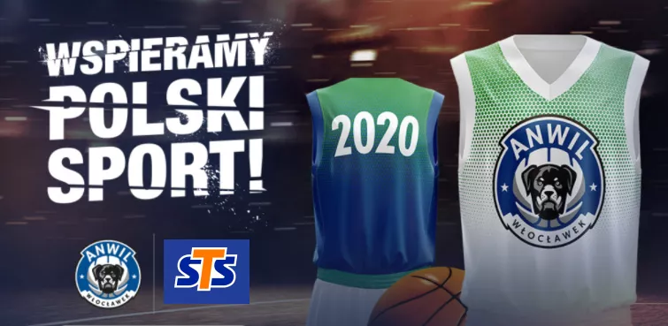 STS Zakłady Bukmacherskie sponsorem koszykarskiego Anwilu