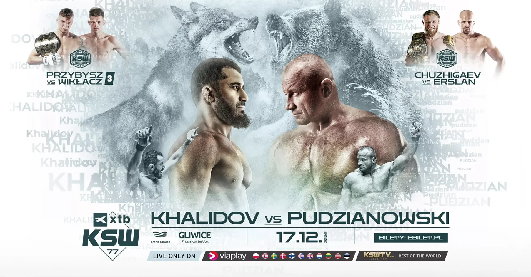 Kursy i typy na Pudzianowski - Khalidov