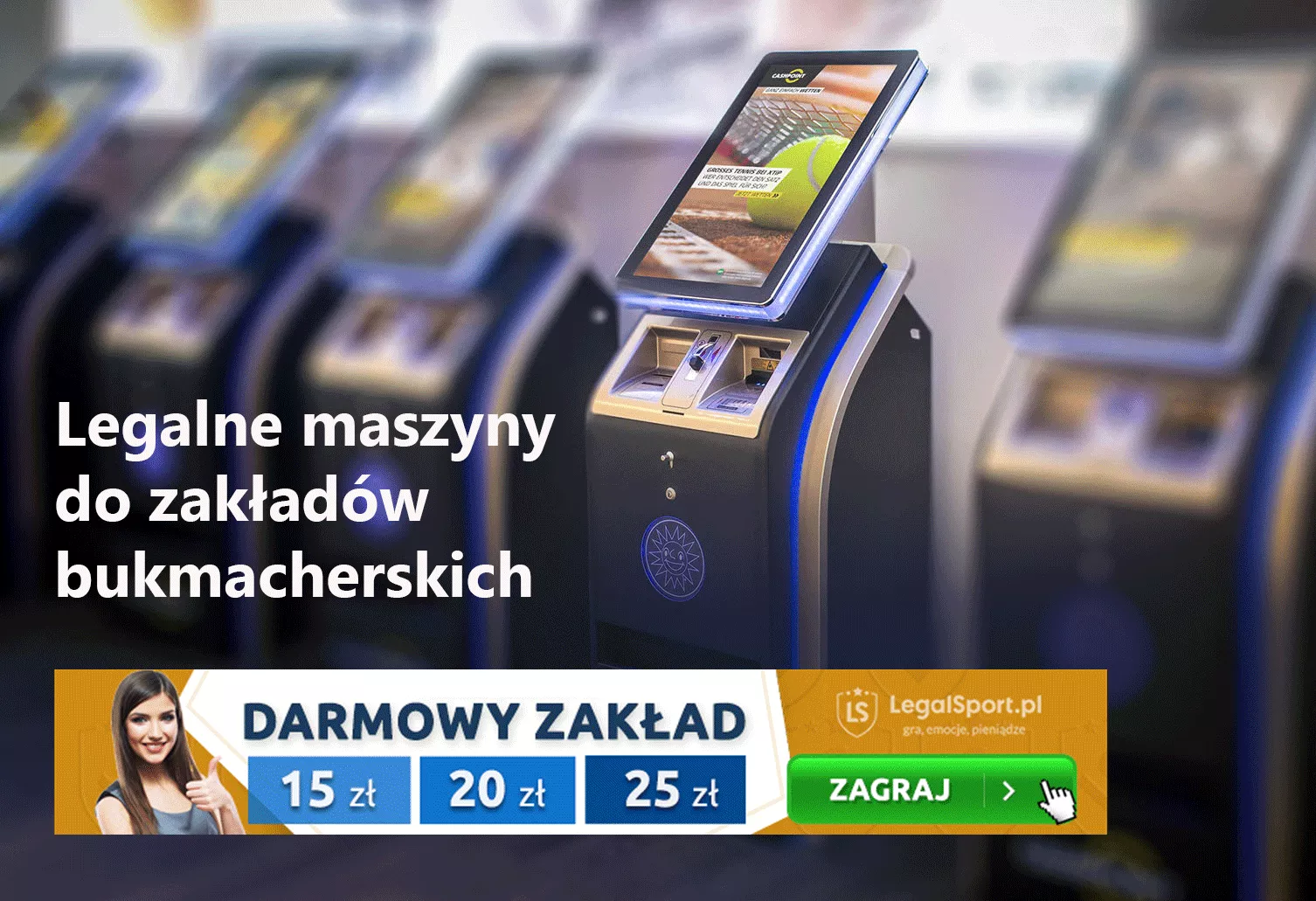 Maszyny do zakładów bukmacherskich