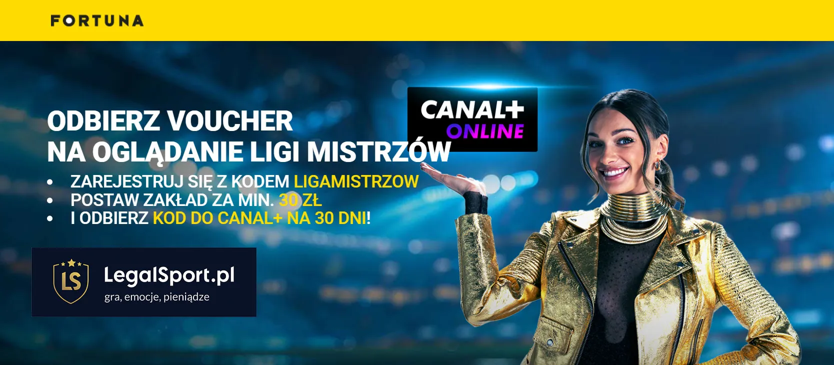 Jak oglądać Canal plus za darmo z voucherem 