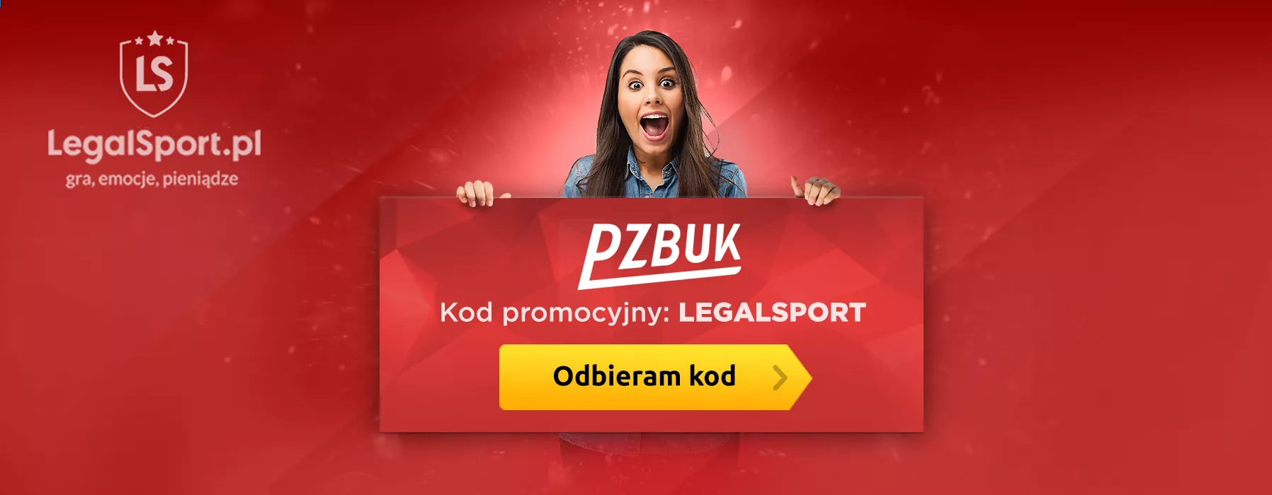 Promocyjny kod bonusowy do PZBuk. Polskie Zakłady Bukmacherskie akceptują kod do bonusów powitalnych na start